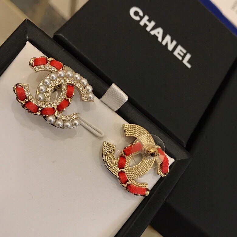 Ch*el earrings